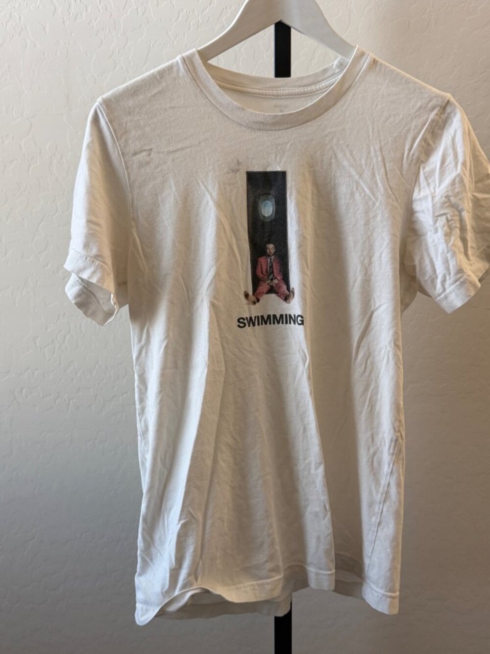 2018 Mac Miller Swimming T-shirt sz M (G340)